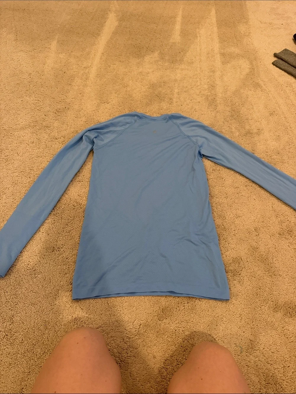 Lululemon Swiftly Tech Hip Length Aero Blue Size 6